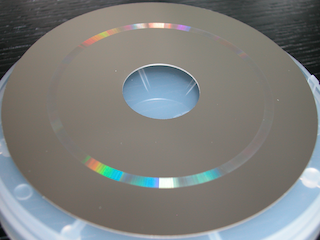 CD-Single-formatierter Spritzgiess-Einsatz mit Sub-Mikrometer optischen Gitter